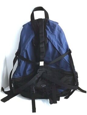 Vtg. GAP Backpack Tech Hiking Utility Travel Gorp Nylon Ripstop Y2K School EUC
